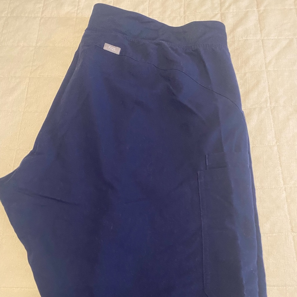 Navy kade cargo figs pants